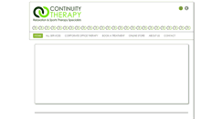 Desktop Screenshot of continuitytherapy.co.uk